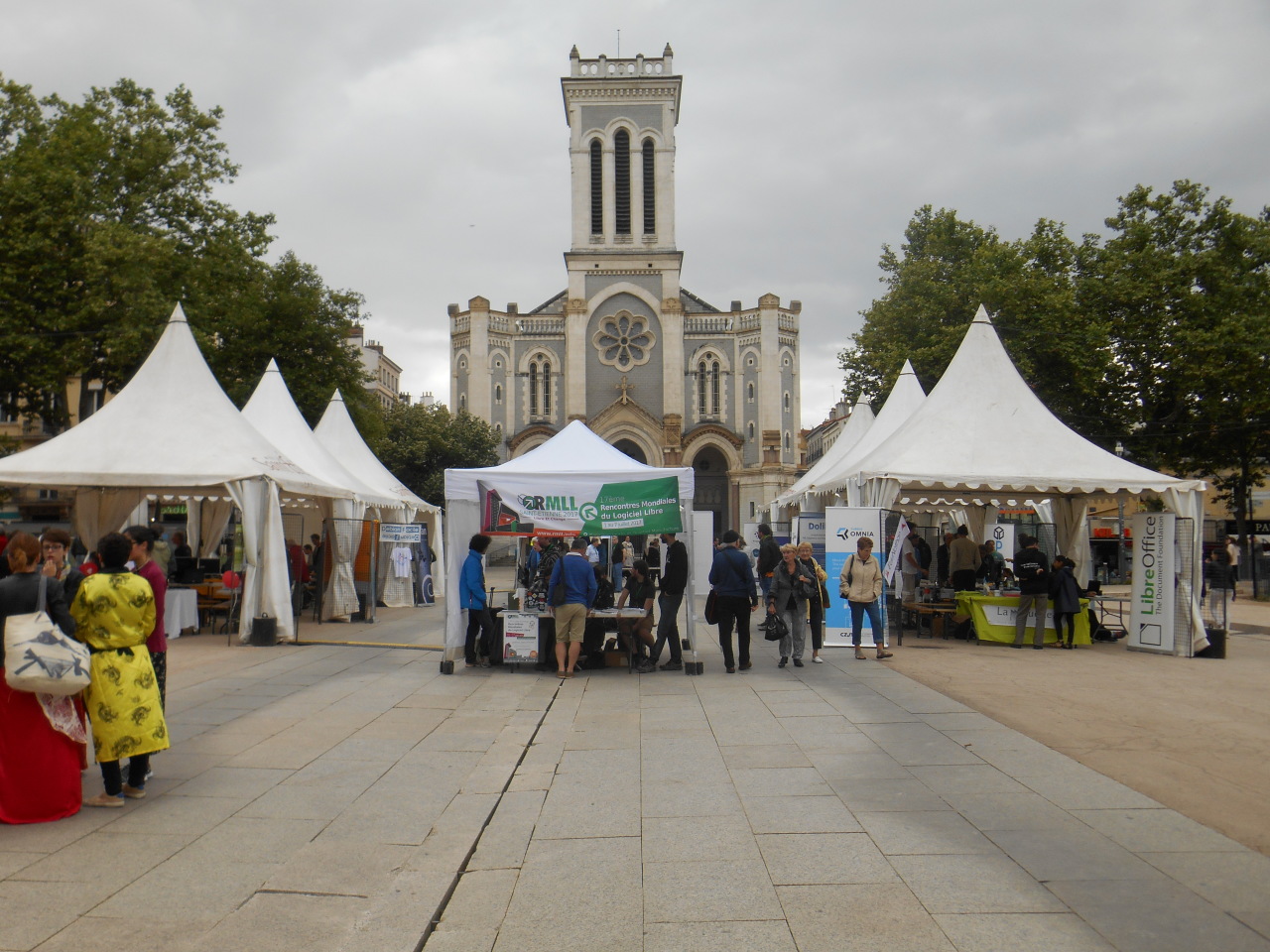 RMLL booths during the week-end…